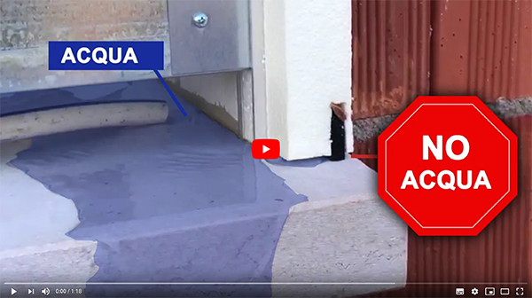 Nuovo video dimostrativo Water-Stop