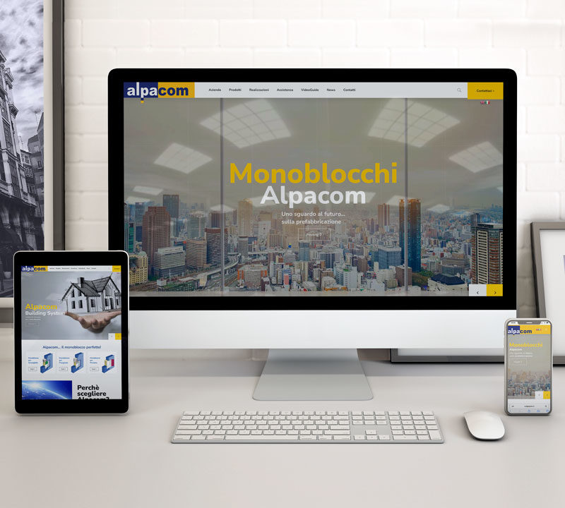 Nuovo sito web www.alpacom.it
