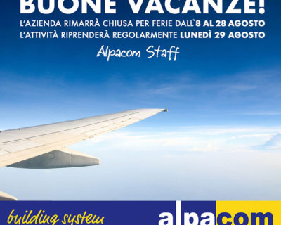 Buone Vacanze da Alpacom!