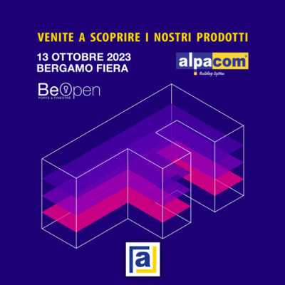Be Open – 13 Ottobre 2023 Bergamo Fiera