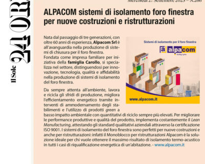 Alpacom a vocazione green