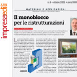 Il monoblocco Alpacom per ristrutturazioni su Imprese Edili