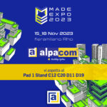 Alpacon works for progress alla fiera MADE Expo