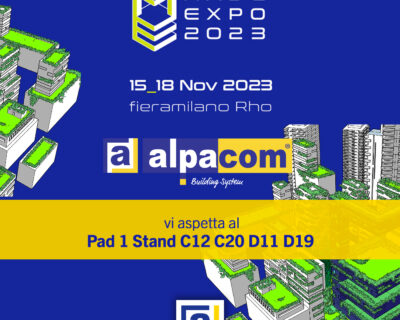 Alpacon works for progress alla fiera MADE Expo