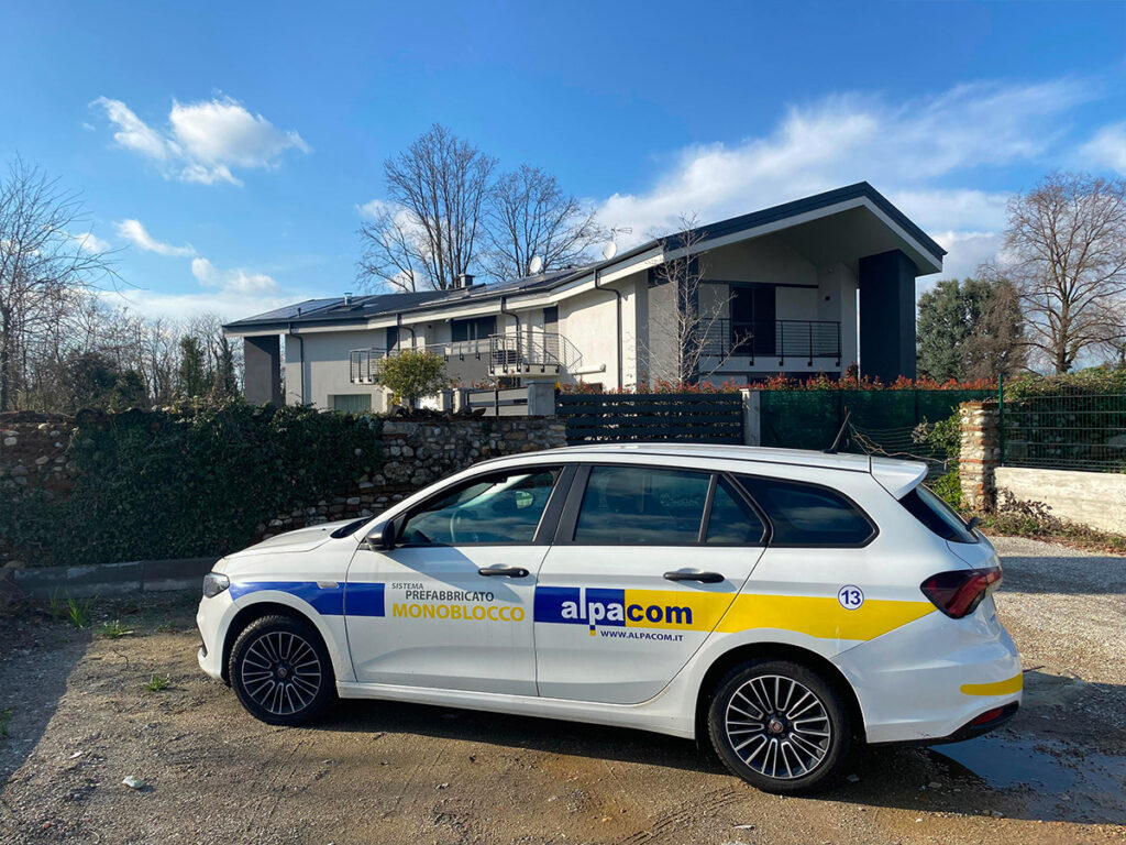 Cantiere Alpacom a Aicurzio (Monza Brianza)
